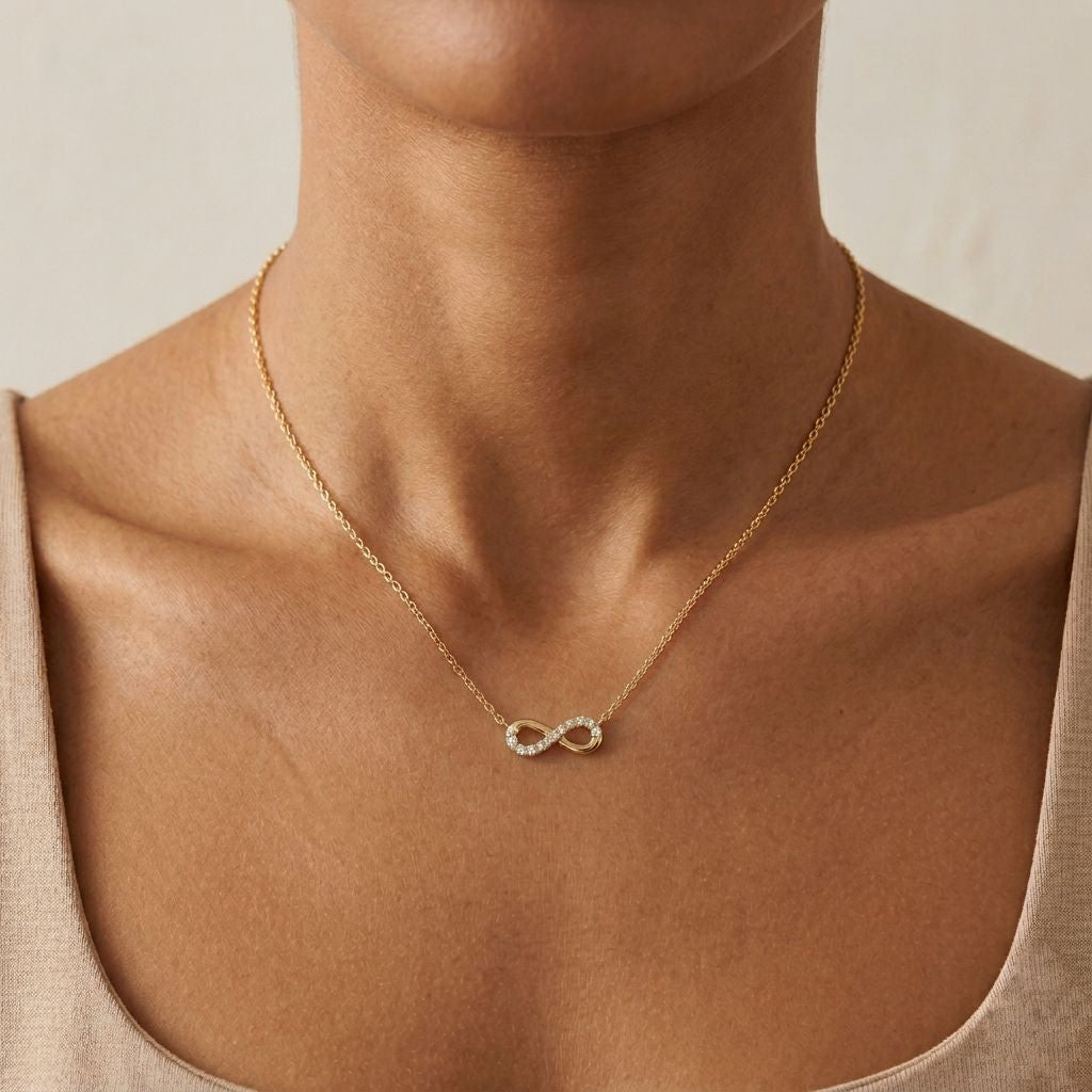 Eternal Élan Infinity Necklace