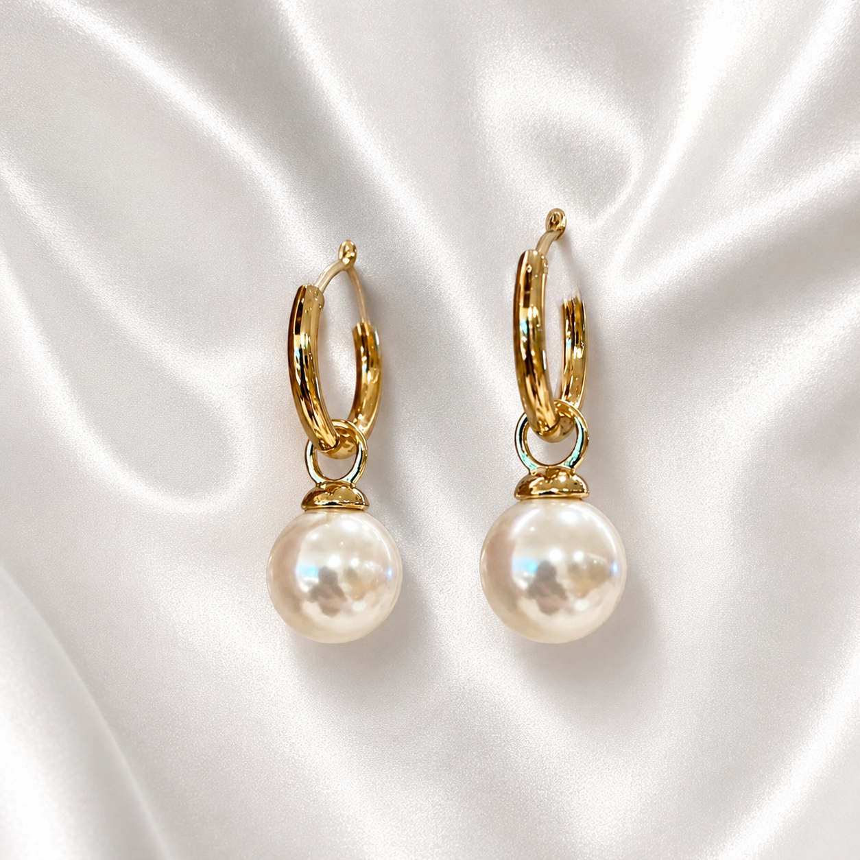 Étoile Pearl Hoops
