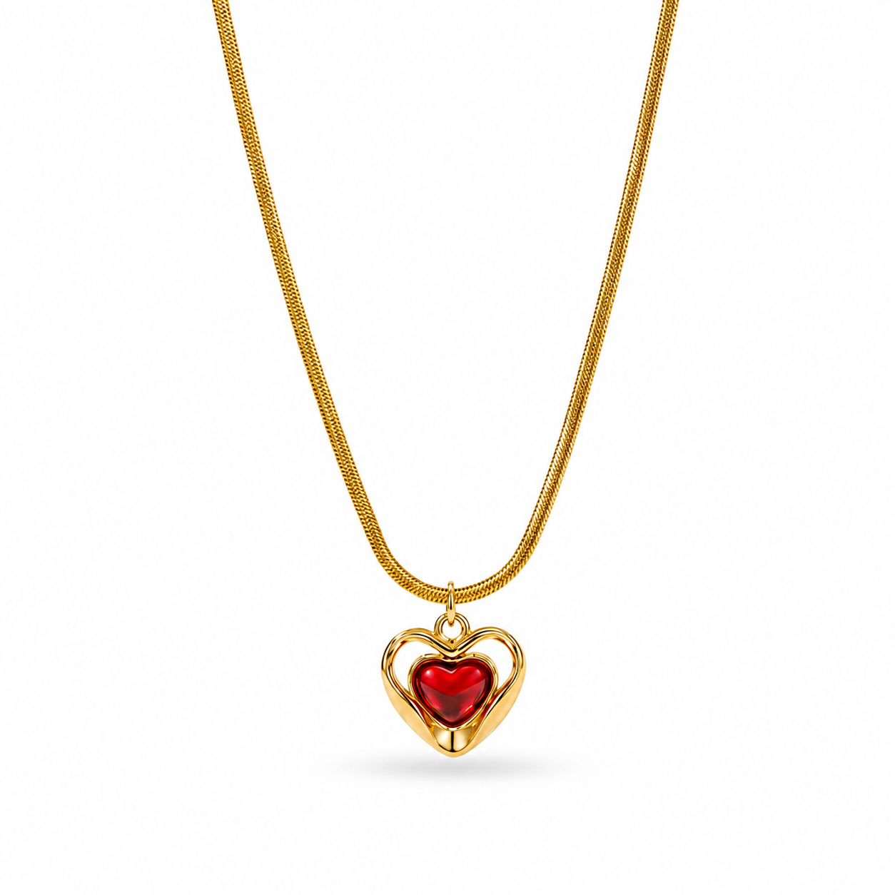 Crimson Heart Luxe Necklace