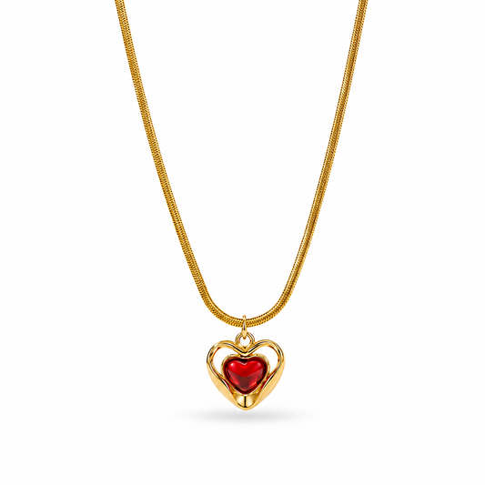 Crimson Heart Luxe Necklace