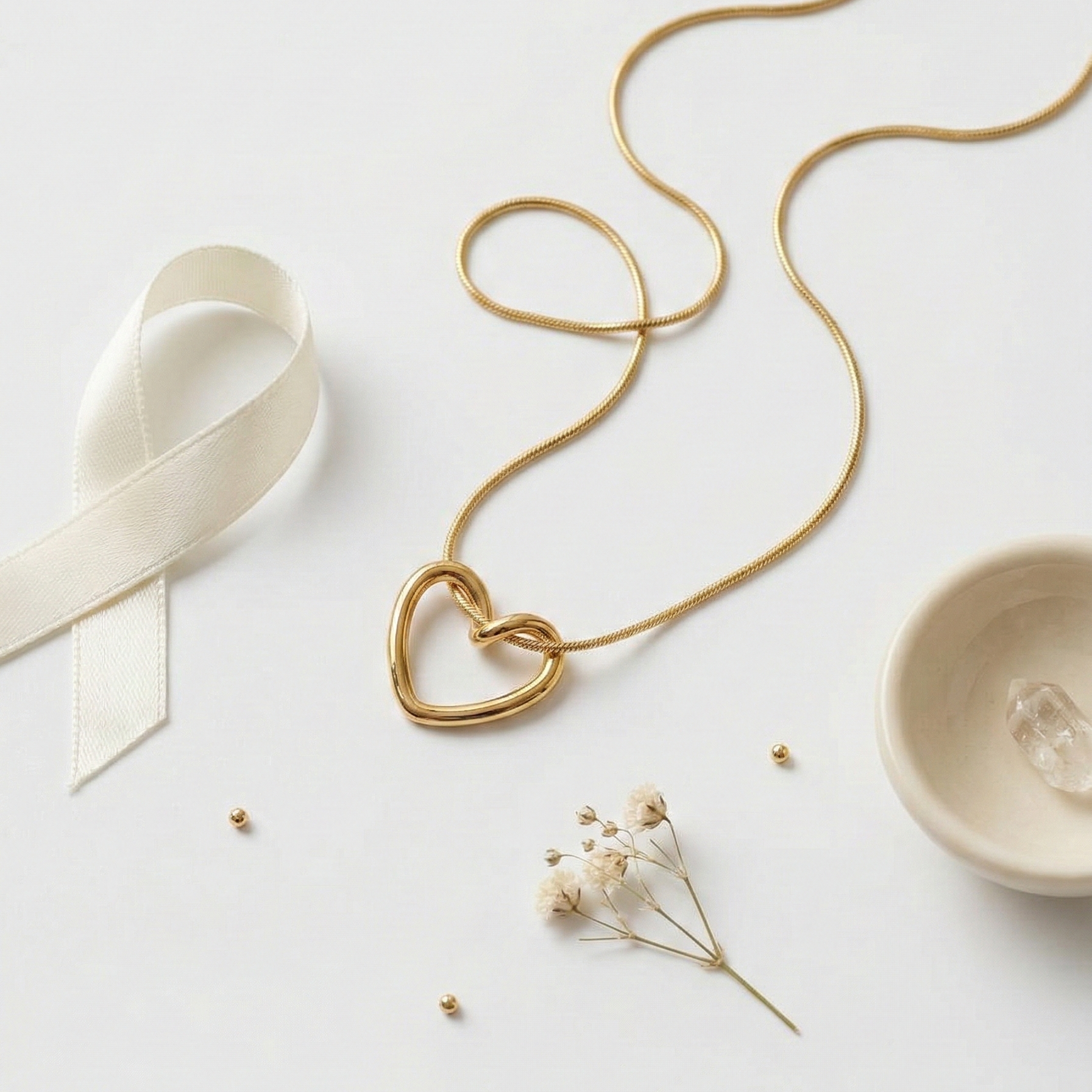 Élise Eternal Heart Necklace