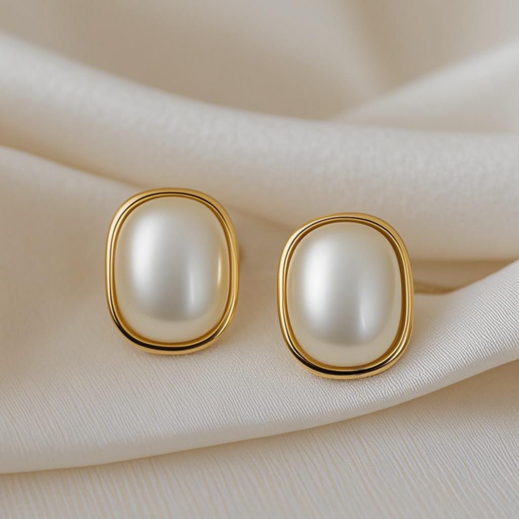 Celestia Ivory Studs