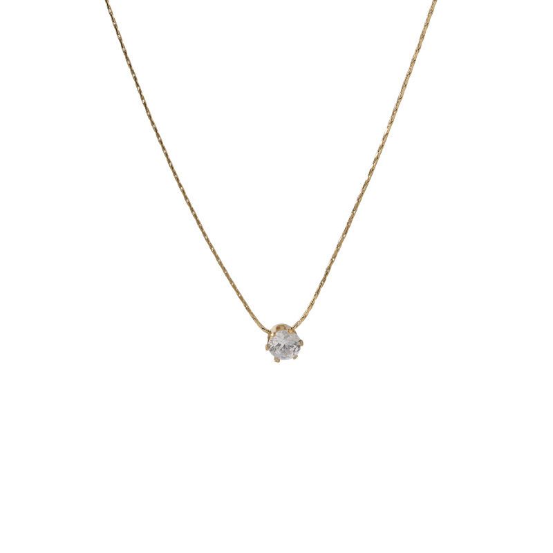 Elysian Diamond Drop Necklace