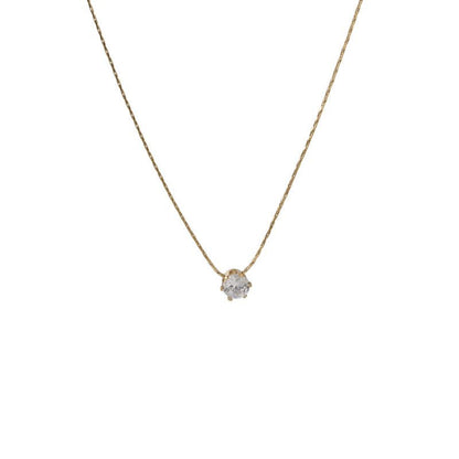Elysian Diamond Drop Necklace