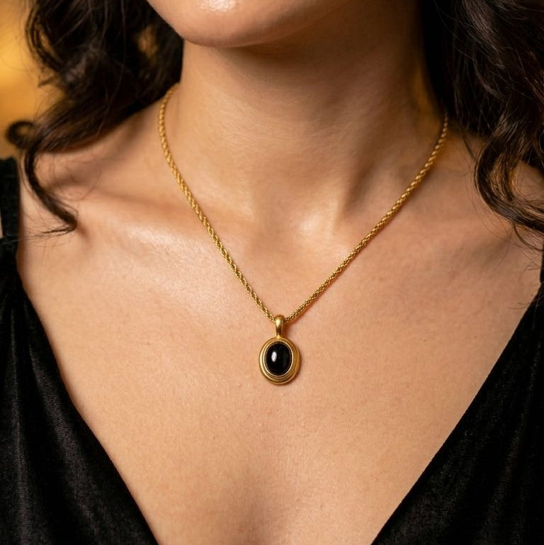 Mid Night Aura Premium Necklace