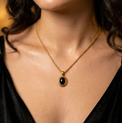 Mid Night Aura Premium Necklace