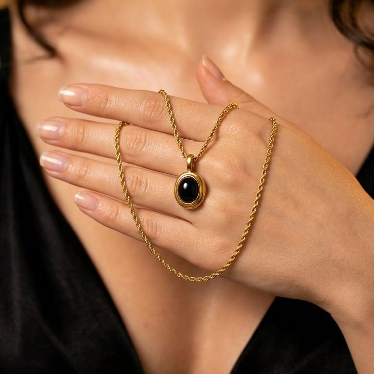 Mid Night Aura Premium Necklace