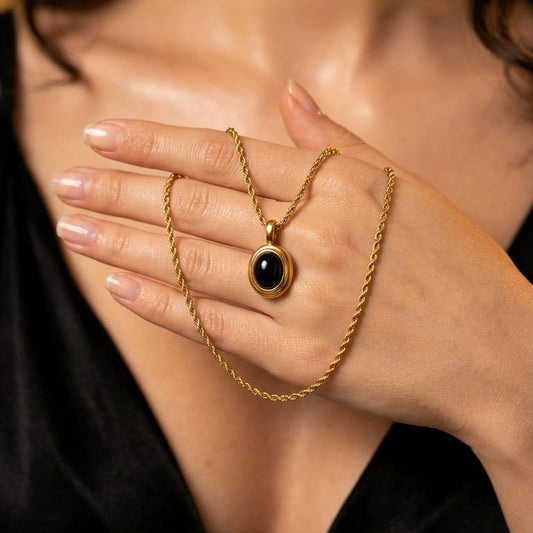 Mid Night Aura Premium Necklace