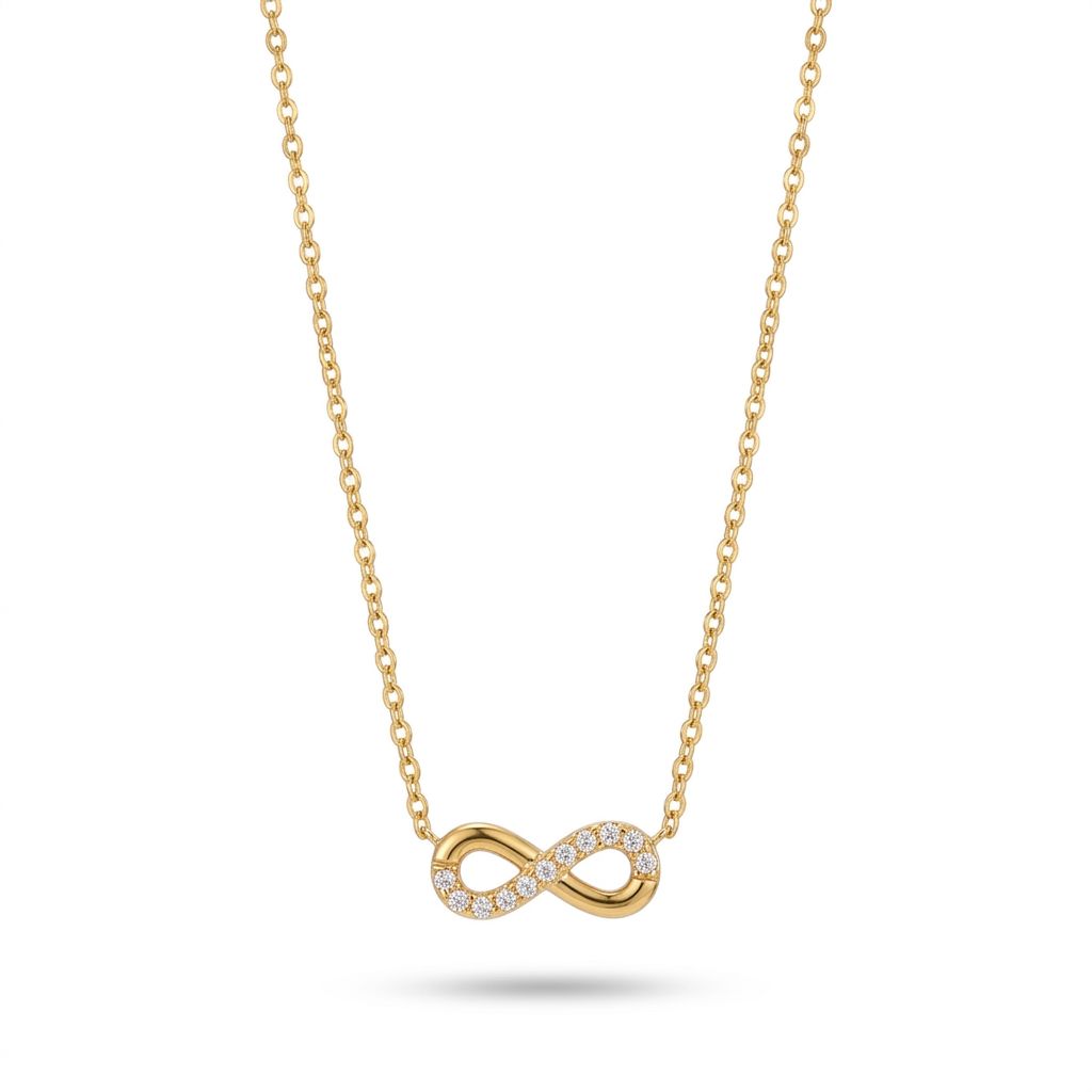 Eternal Élan Infinity Necklace