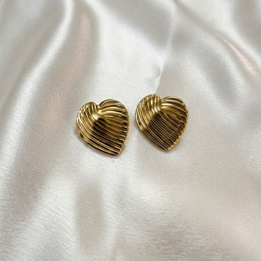 The Seraphine Heart Stud