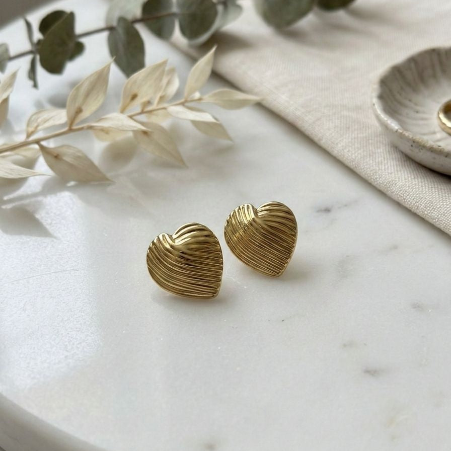 The Seraphine Heart Stud