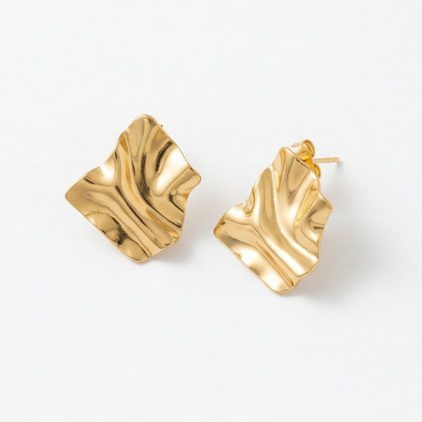 Velora Wave Studs